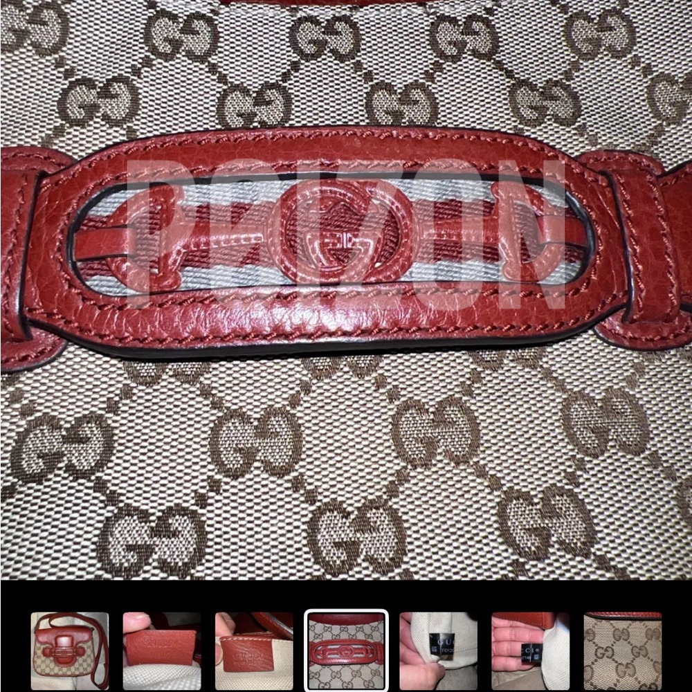 Gucci Horsebit Monogram Crossbody - Picture 3 of 16